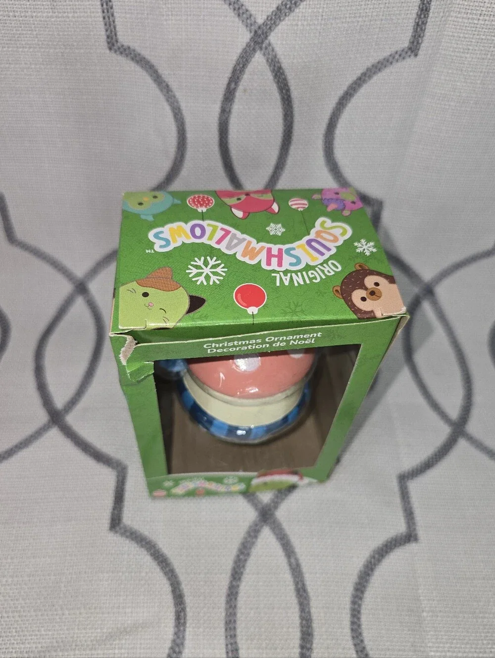 Kurt Adler squishmallows mushroom